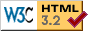 Valid HTML3.2!